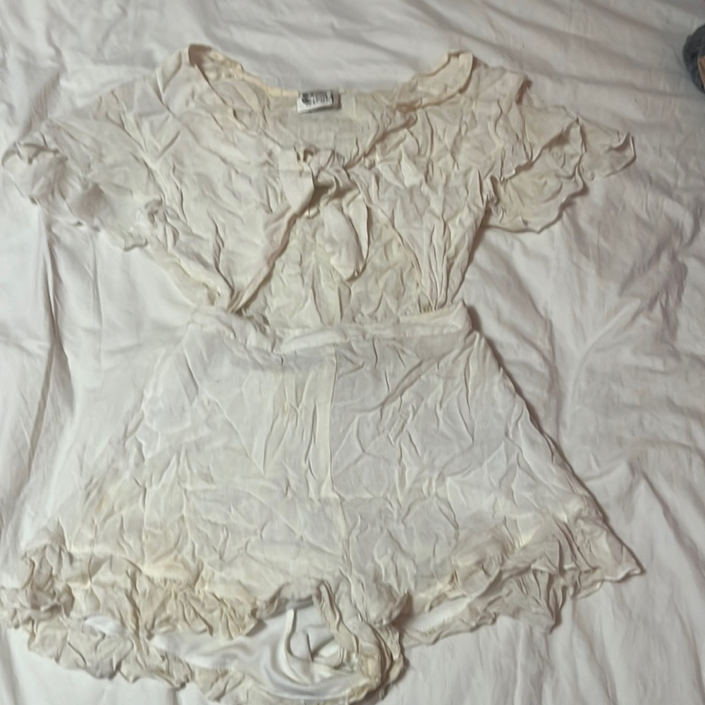 Show me your mumu romper crop top